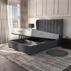 Carlton Steel Ottoman Bed