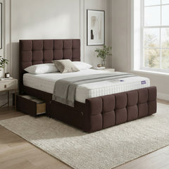 Bourneville Cube Divan Bed with Storage