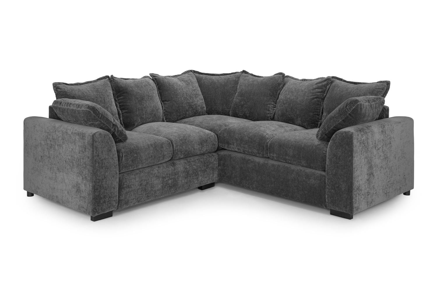 Colbee Large Corner Sofa 5 Seater Fabric Teal/Natural/Grey Modern Lounge Sofa