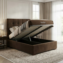 Bourneville Durham Ottoman Bed with Gas-Lift Storage