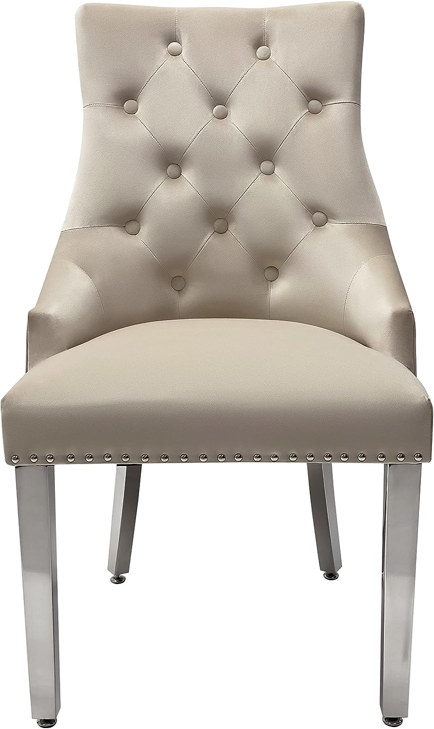 Arial White Marble Dining Table With Loin Knocker Velvet Dining Chairs