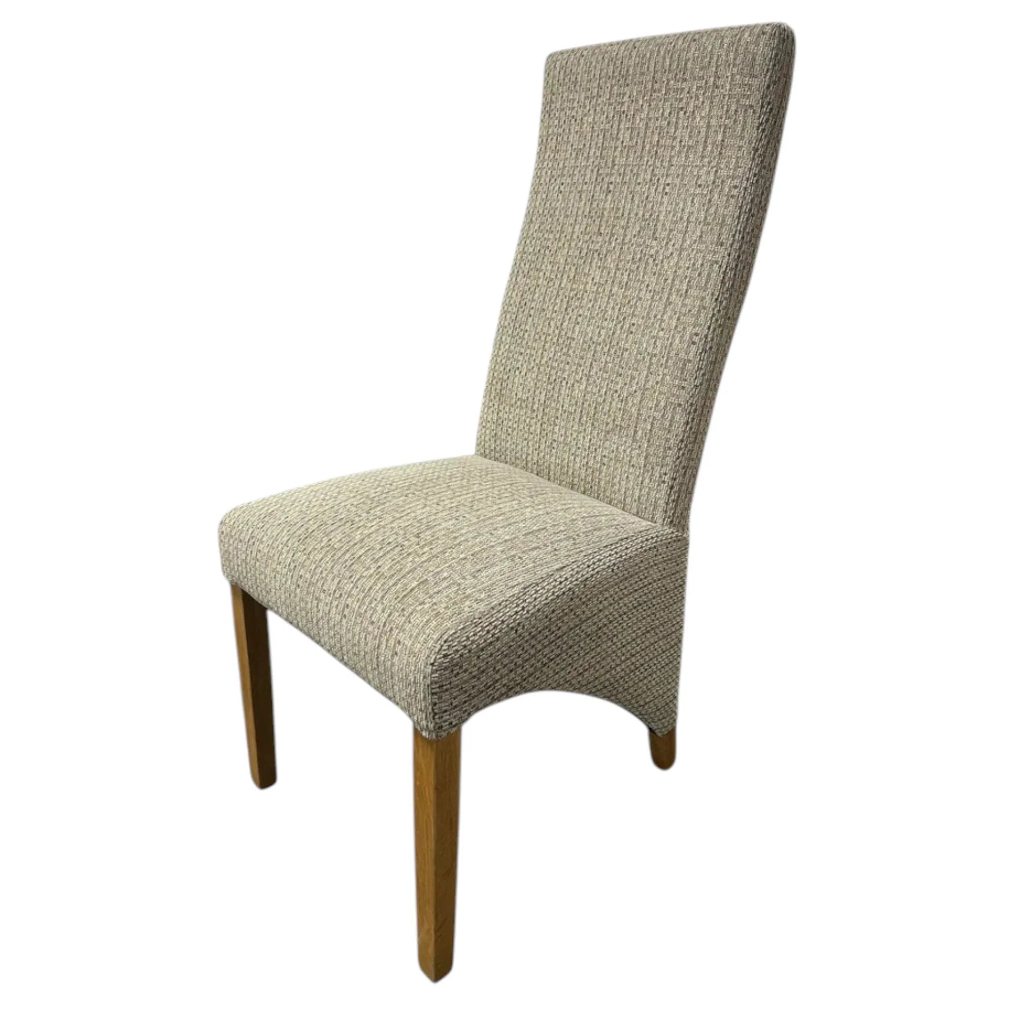 Berry Mixed Brown Fabric Chair