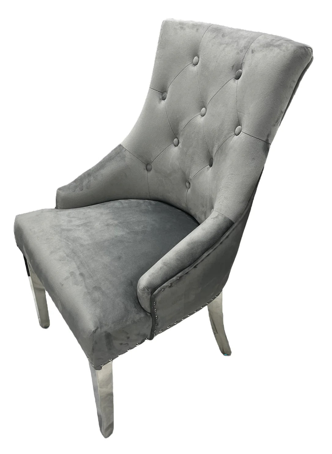 Arianna 150cm + 180cm + 200cm Grey Marble Dining Table with Belle Grey Velvet Dining Chairs and 130cm +180cm Grey Matching Bench