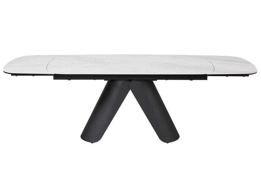 Cameo Extending Dining Table with Lima Dining Chairs Luxury Dining Set