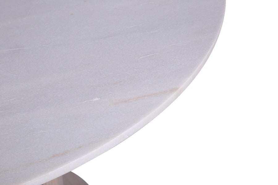 Amiri Round Dining Table with Dining Chairs Luxury Dining Set