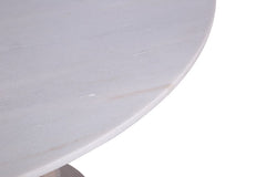 Amiri Round Dining Table with Dining Chairs Luxury Dining Set