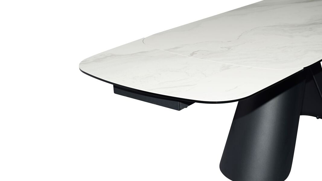 Cameo Extending Dining Table with Lima Dining Chairs Luxury Dining Set