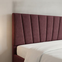 Claret Preston Divan Bed with Storage