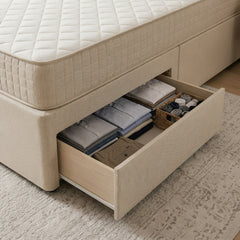 Cream Richmond Divan Bed with Storage