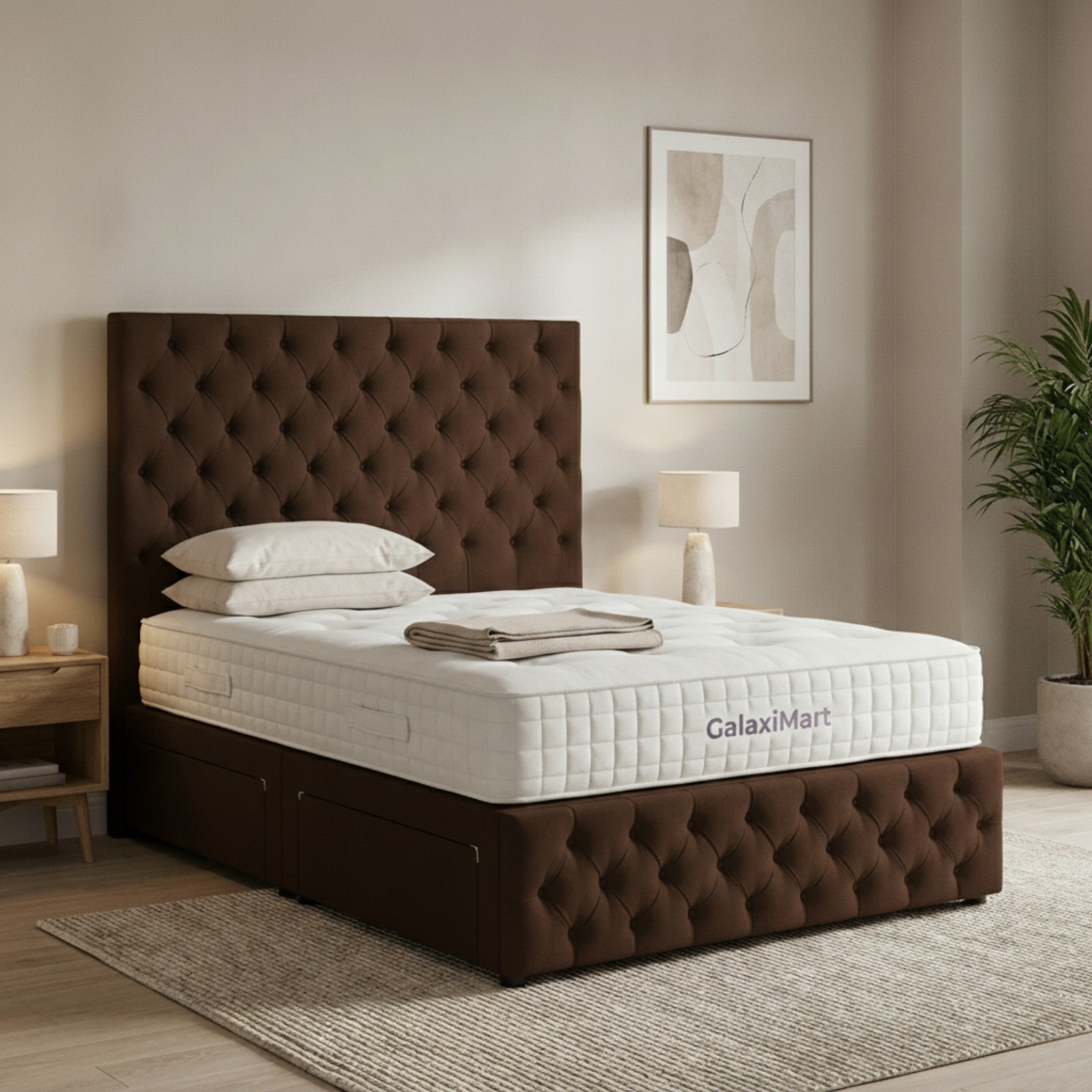 Bourneville Romana Divan Bed with Storage