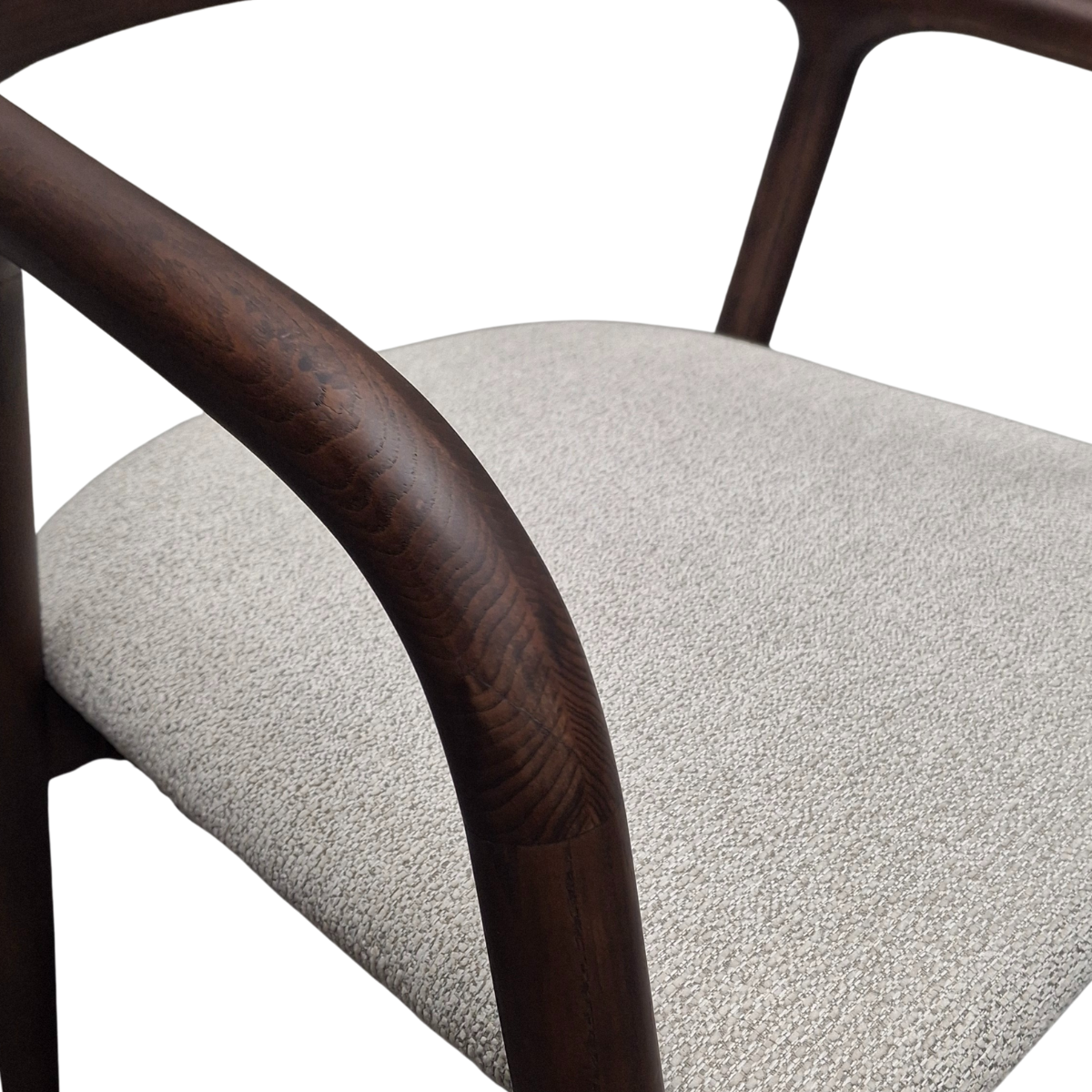 Cheshire 1.2-2m Ceramic Extending Dining Table Tess Walnut Chairs