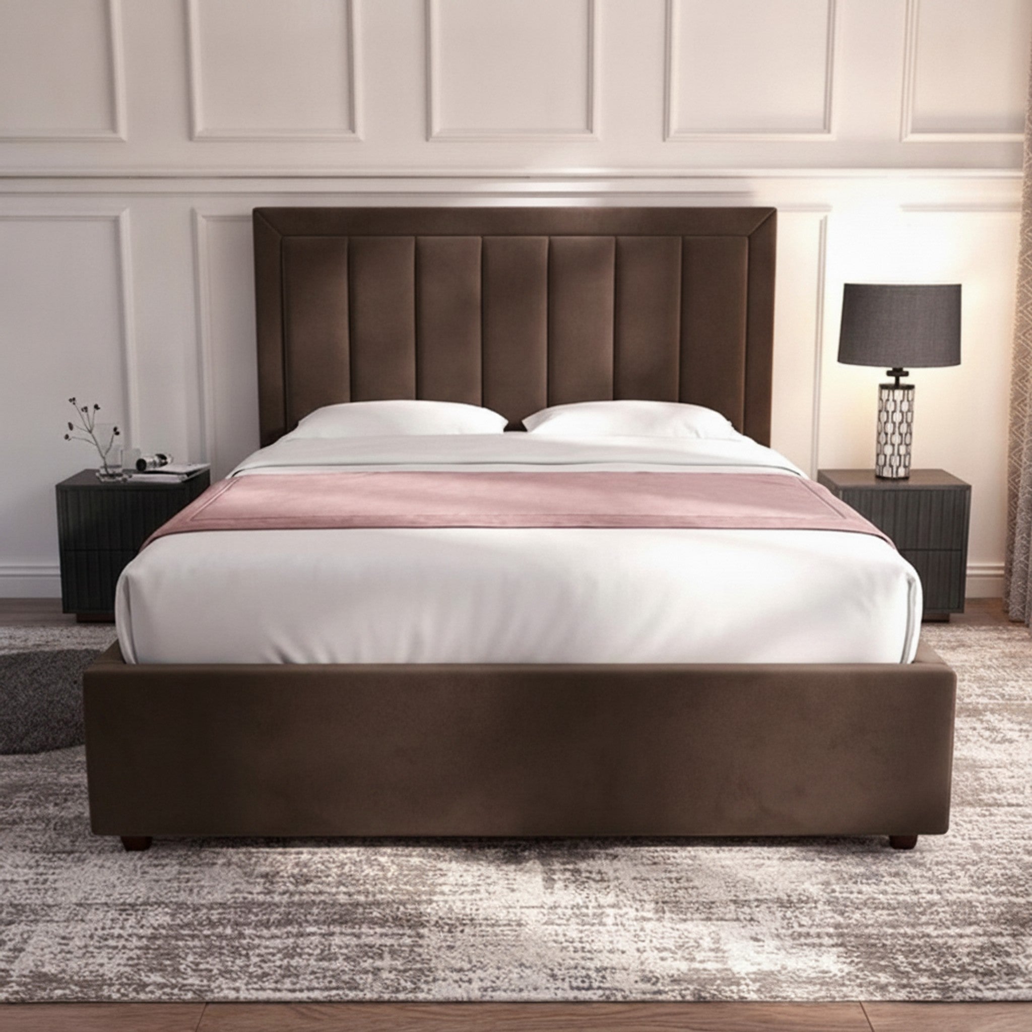 Bourneville Windsor Ottoman Bed with Storage